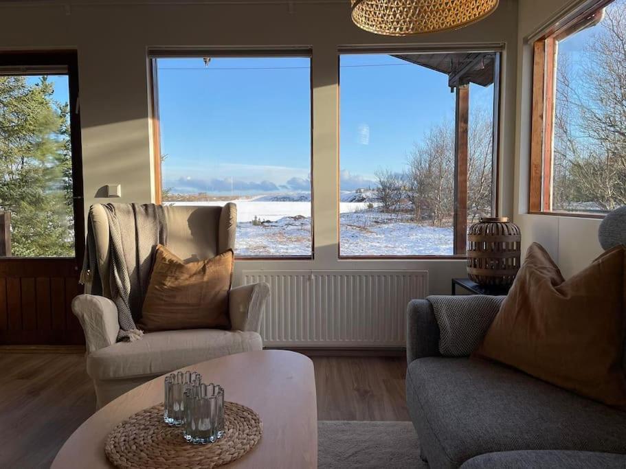 Lakeview Cabin Near Kirkjubæjarklaustur Zewnętrze zdjęcie